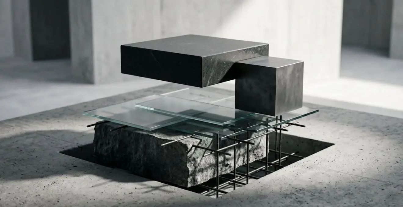 Symbolic composition representing hidden costs and financial transparency in investment decisions