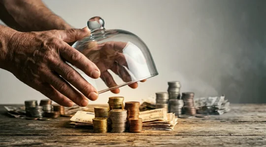 Strategic financial planning concept illustrating inflation protection for savings and investments