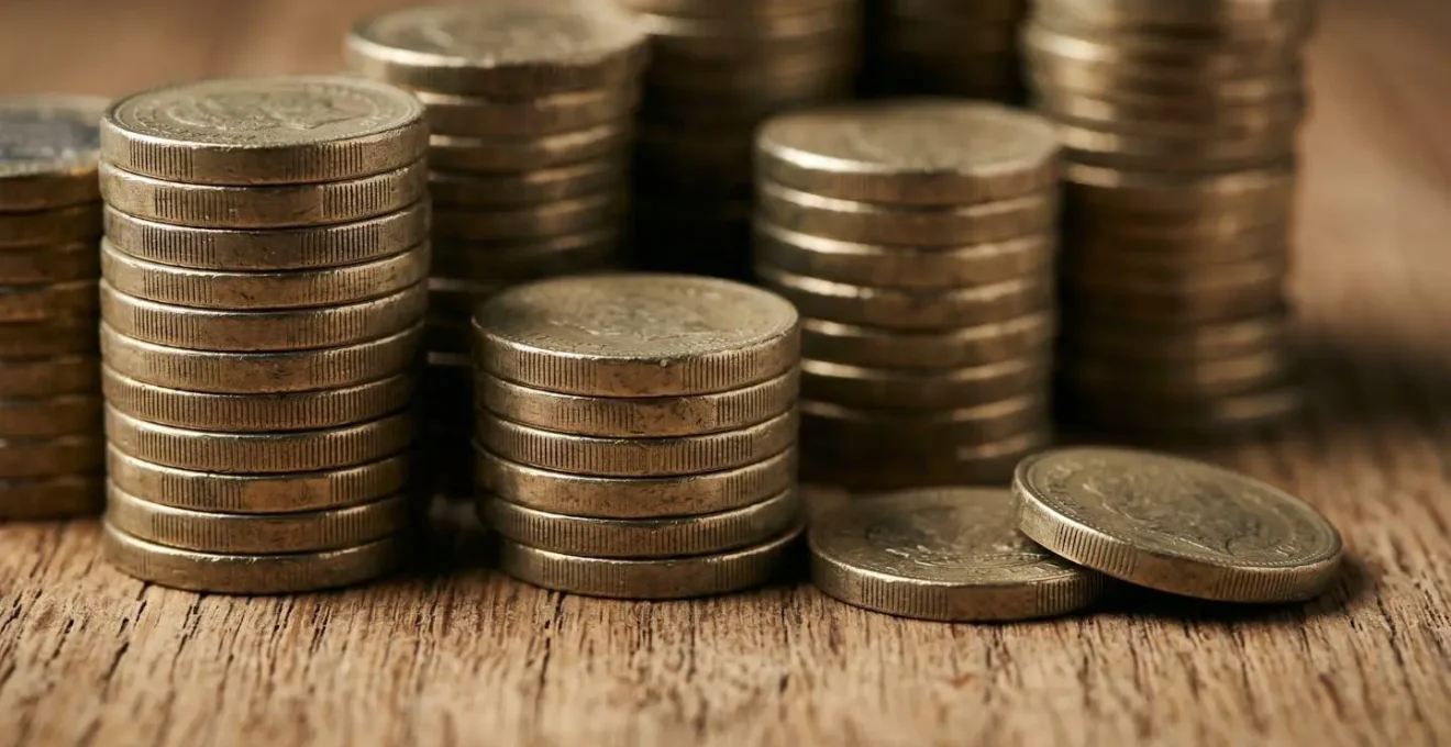 A macro close-up showing the tangible cost of investment fees
