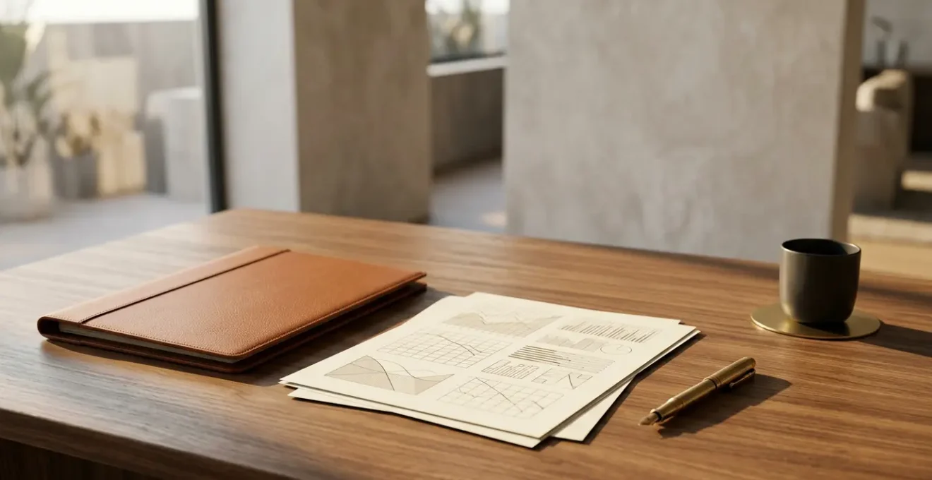 Professional portfolio risk analysis visualization showing investment strategy evaluation beyond simple returns