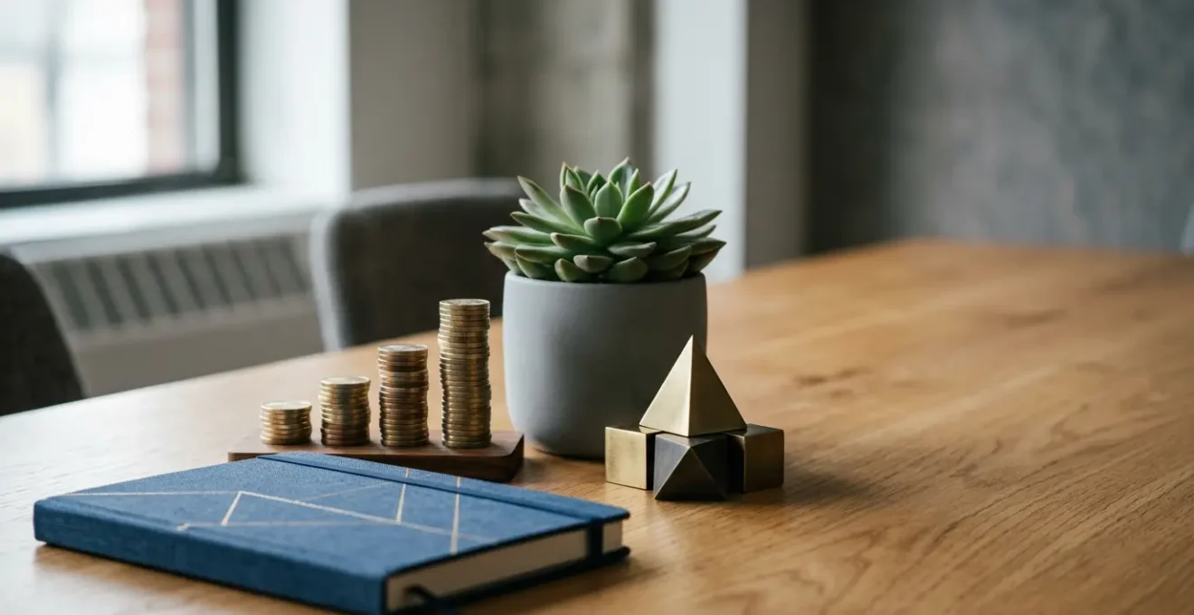 A person reviewing financial documents and planning long-term wealth growth strategy