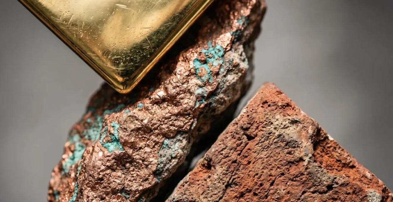 Physical commodities and real materials representing alternative portfolio assets