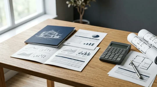 Professional UK landlord analyzing buy-to-let investment returns after Section 24 tax reform